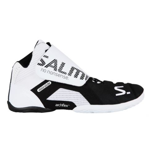 Brankářská florbalová obuv SALMING  Slide 5 Goalie Shoe White/Black 11.5 UK, 47 EUR