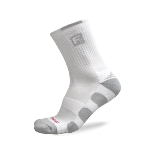 Sportovní ponožky FREEZ MID SOCKS white 43-46 - Stulpny a ponožky