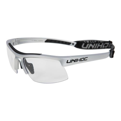 UNIHOC EYEWEAR ENERGY kids silver/black - Protection glasses