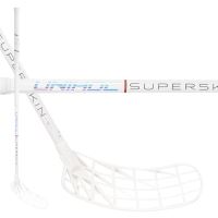 Florbalová hokejka Unihoc UNILITE SUPERSKIN SLIM 26 whit/red 100cmL-23