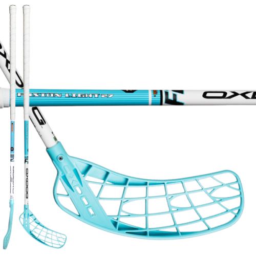 Floorball stick OXDOG FUSION LIGHT 27 TB 101 OVAL MB L - Floorball stick for adults