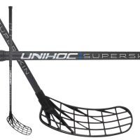 Florbalová hokejka Unihoc UNILITE SUPERSKIN MAX TI 26 black 100cm L-23