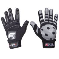 Brankárske florbalové rukavice FREEZ GLOVES G-180 black JR - L