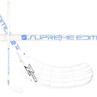 Florbalová hokejka ZONE SUPREME Composite 27 white/blue 100cm R-17