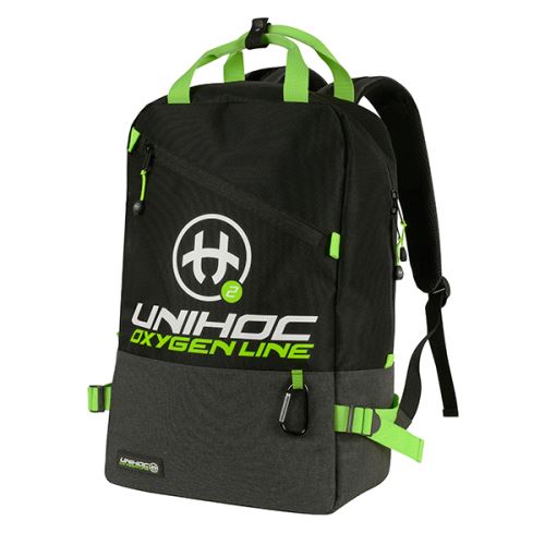 Backpacks UNIHOC BACKPACK Oxygen line black 20 L  - Sport bag