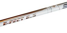 Floorball stick EXEL E-FECT WHITE 2.3 103 OVAL MB L - Floorball stick for adults