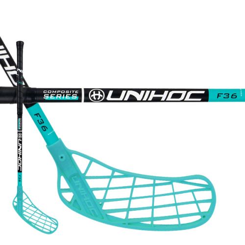 UNIHOC NINO YOUNGSTER Composite 36 black 65cm L-21 - Floorball sticks for children
