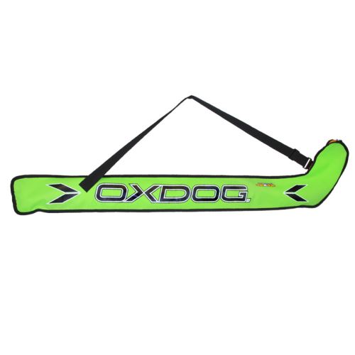 Stickbag OXDOG 2C STICKBAG senior orange/green - Floorball stickbags