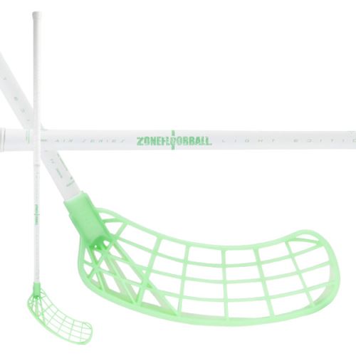 ZONE MAKER AIR Light 29 white/ice green - Floorball stick for adults