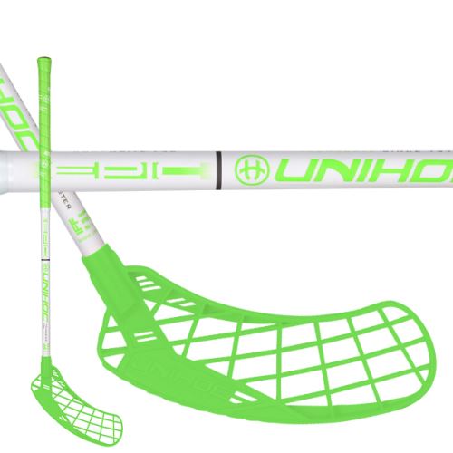 Florbalová hokejka UNIHOC Epic Youngster 36 green 75cm R - Dětské, juniorské florbalové hole