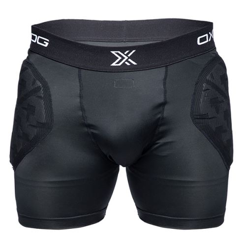Floorball goalie shorts OXDOG XGUARD PROTECTION SHORTS BLACK  XS - Pads and vests