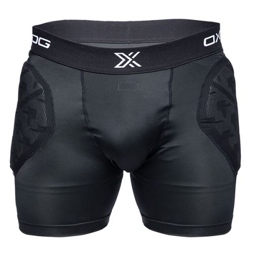 Floorball goalie shorts OXDOG XGUARD PROTECTION SHORTS BLACK  XXL - Pads and vests