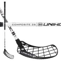 Florbalová hokejka Unihoc EPIC COMPOSITE 26 black/white