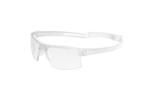 Floorball protection goggles ZONE EYEWEAR PROTECTOR JR transparent/white - Protection glasses