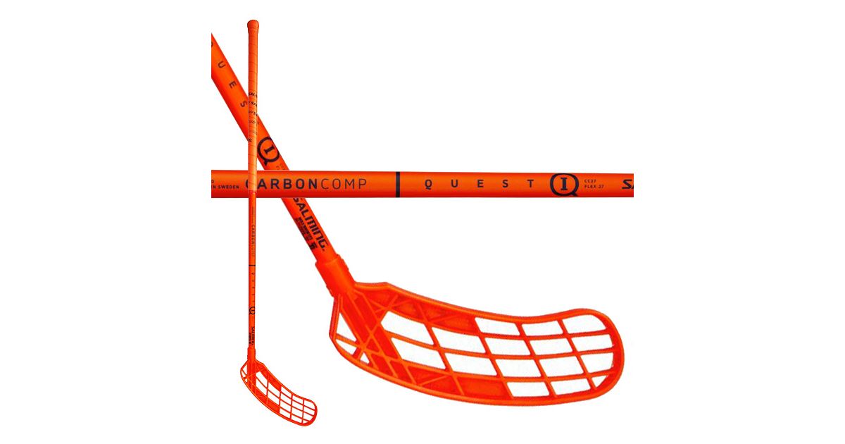 Floorball stick SALMING Q1 CC27 Orange 103 114 cm Right