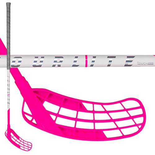 Floorball stick SALMING Raven Tourlite Touch + 100(111 R) - Floorball stick for adults