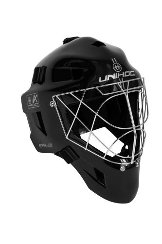 Unihoc Goalie Mask Unihoc ALPHA PRIME EVOLAB black
