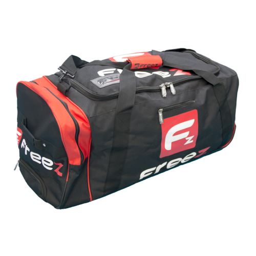 Sportovní taška na kolečkách FREEZ Z-180 WHEEL BAG BLACK-RED - Sportovní taška