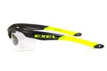 Ochranné brýle na florbal EXEL X100 EYE GUARD senior black - Ochranné brýle
