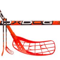 Florbalová hokejka OXDOG FUSION 32 neon orange 75 ROUND NB R '15